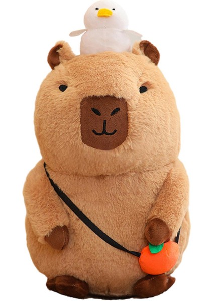 Capybara Ş Oyuncak Odası Karikatür Capybara Doldurulmuş Oyuncak Oturmak 30CM (Yurt Dışından)