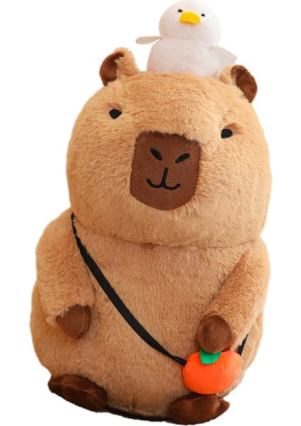 Capybara Ş Oyuncak Odası Karikatür Capybara Doldurulmuş Oyuncak Oturmak 30CM (Yurt Dışından)
