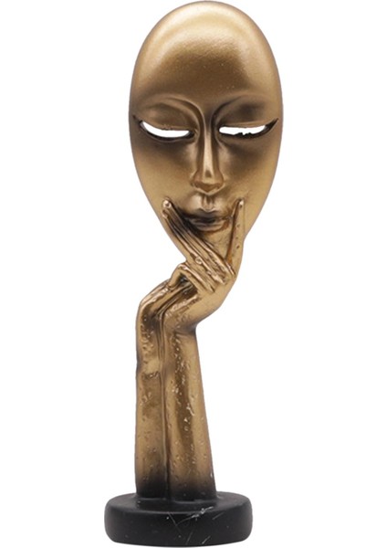 Düşünür Heykelleri Masaüstü Heykelcik Ev Heykel Altı.5cm (Yurt Dışından)