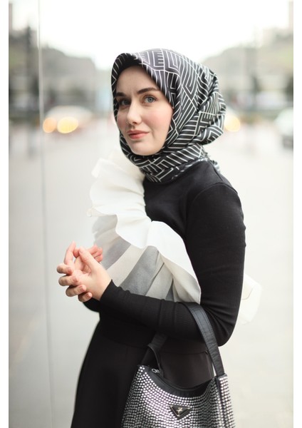 Twill Ipek Eşarp 11390-01
