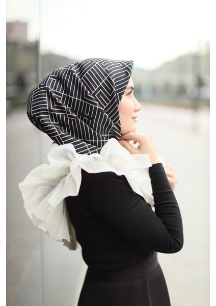 Twill Ipek Eşarp 11390-01