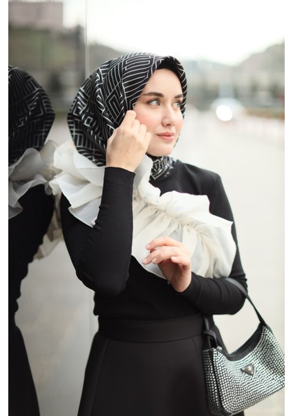 Twill Ipek Eşarp 11390-01