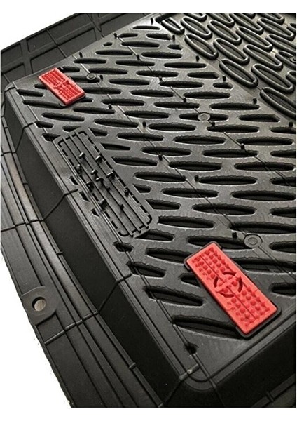 Kia Ceed Sw 2006-2012 Krom Karbon Lüx 4d Havuzlu Oto Paspas Takımı fırsatları