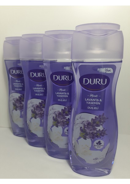 Duş Jeli Lavanta ve Yasemin 450 ml x 4 Adet