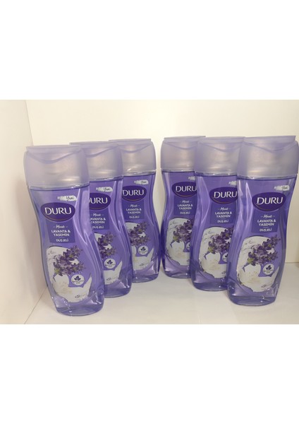 Duş Jeli Lavanta ve Yasemin 450 ml X6 Adet