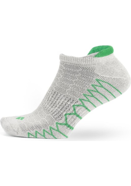 Koku Yapmayan Koşu ve Yürüyüş Erkek Patik Yeşil Gümüş Çorap 3'lü Paket modelleri