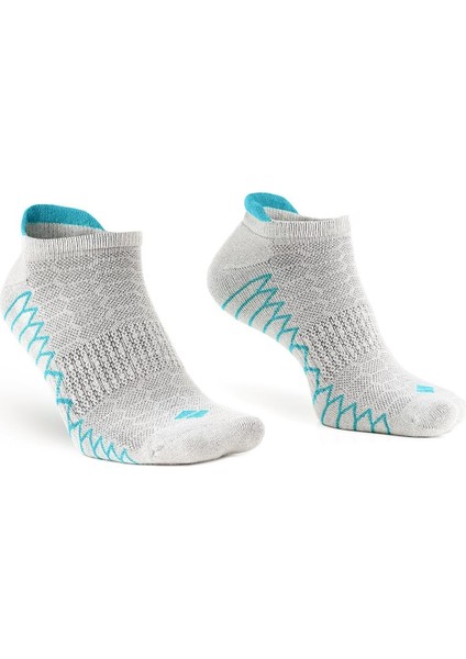 Koku Yapmayan Koşu ve Yürüyüş Erkek Patik Saks Mavi Gümüş Çorap 3'lü Paket fiyatları