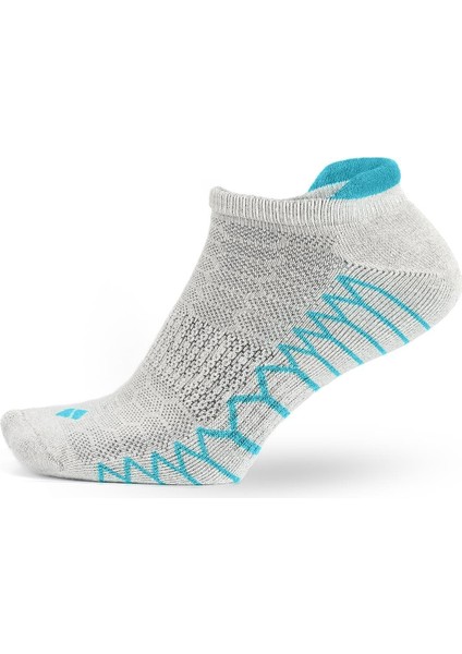 Koku Yapmayan Koşu ve Yürüyüş Erkek Patik Saks Mavi Gümüş Çorap 3'lü Paket modelleri