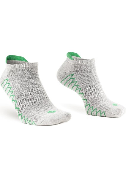 Koku Yapmayan Koşu ve Yürüyüş Erkek Patik Karışık Gümüş Çorap 3'lü Paket modelleri