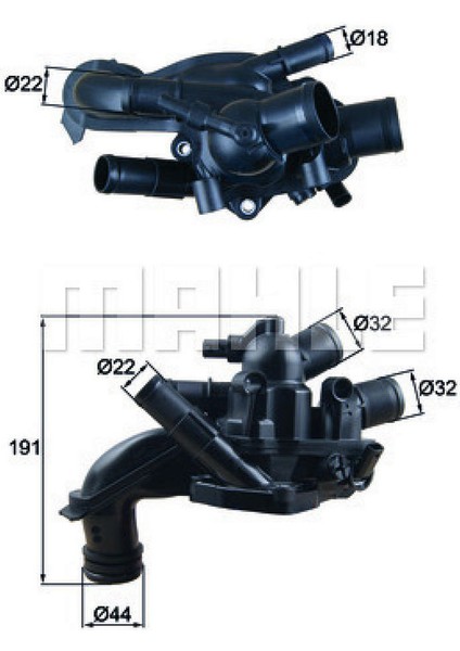 Termostat Mini N16 N18 R55 R56 R57 R58 R60 R61 18051