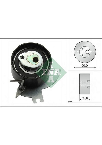 Eksantrik Gergi Rulmani 2.2d Discovery Sport L550 Freelander 2 L359 Range Rover Evoque L538 Jaguar Xf I X250 Xf Sportbrake X250 18051