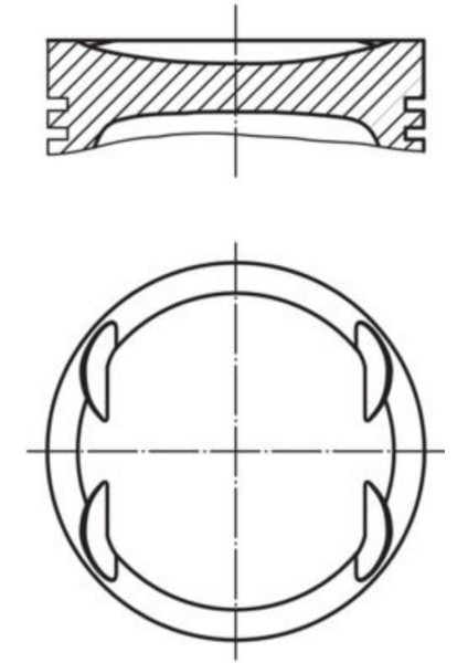 Piston Sekman Std 306 Xsara (0402000-0628G7)