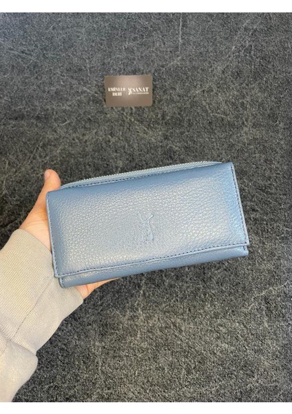 SL-2238 Deri Çok Kartlıklı ve Fermuarlı Cüzdan (16,5 Cm/9cm) Sanat Leather modelleri