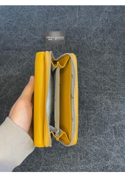 SL-2238 Deri Çok Kartlıklı ve Fermuarlı Cüzdan (16,5 Cm/9cm) Sanat Leather fiyatları