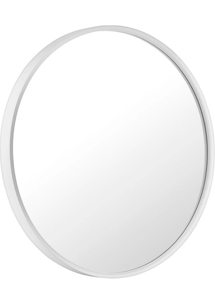 Ahşap Çerçeve Boyalı Ipsiz Ayna Q 60 cm