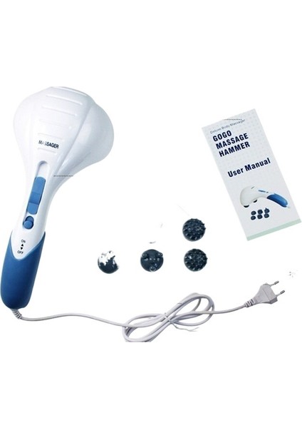 Çift Kafalı Masaj Aleti - Açık Mavi (Yurt Dışından)