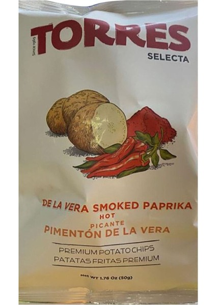 Tütsülenmiş Acı Paprikalı Patates Cipsi 50 gr