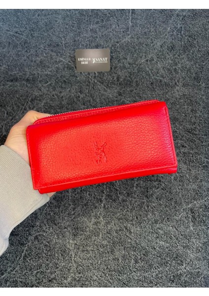SL-2238 Deri Çok Kartlıklı ve Fermuarlı Cüzdan (16,5 Cm/9cm) Sanat Leather modelleri