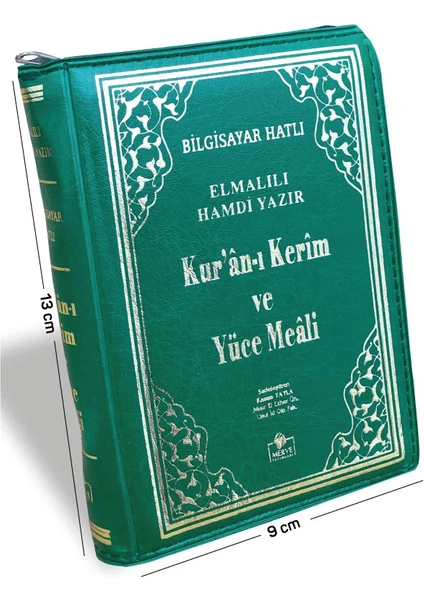 Kur’An-I Kerim Ve Yüce Meali Bilgisayar Hatlı (Cep Boy)-Elmalılı Muhammed Hamdi Yazır