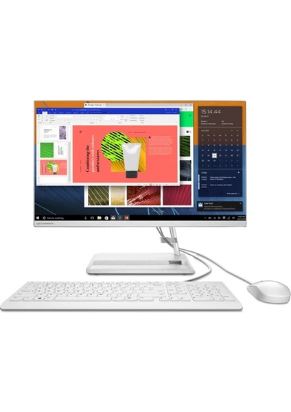 Ideacentre 3 Amd Ryzen 7 7730U 8gb 512GB SSD Windows 11 Pro 23.8" Fhd All In One Bilgisayar F0G100TMTX-SNERTECH
