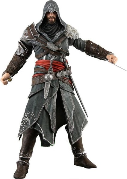 Assassin's Creed 3 Brotherhood Ezio Aksiyon Figürü Modeli (Yurt Dışından)