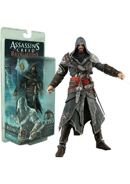 Assassin's Creed 3 Brotherhood Ezio Aksiyon Figürü Modeli (Yurt Dışından)