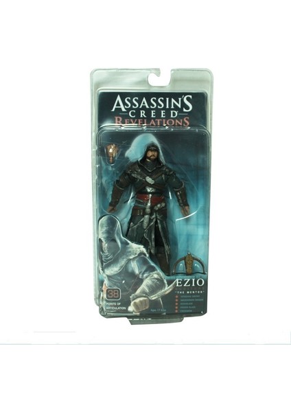 Assassin's Creed 3 Brotherhood Ezio Aksiyon Figürü Modeli (Yurt Dışından)