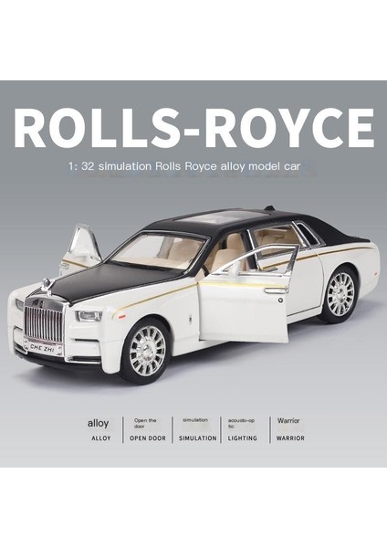 Rolls#royce Phantom 1:32 Simüle Alaşım Araba Modeli Lüks Araba Sedan Çocuk Oyuncak Araba Çocuk (Yurt Dışından)