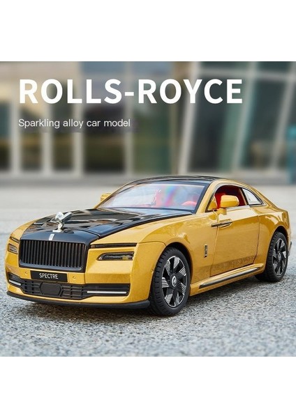 1:24 Rolls#royce Shining Alaşım Araba Modeli Oyuncak Süsler (Yurt Dışından)