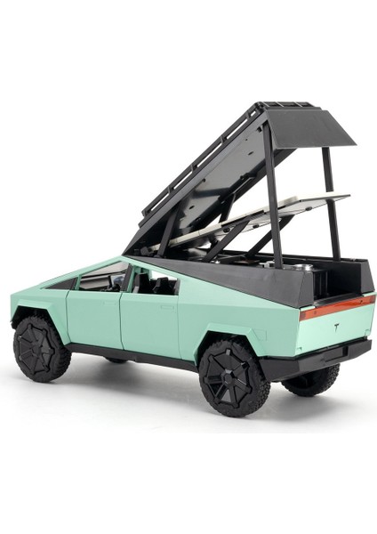[kutulu] Simüle Edilmiş 1:24 Alaşım Tesla Rv Model Oyuncak Koleksiyonu Süsleri (Yurt Dışından)
