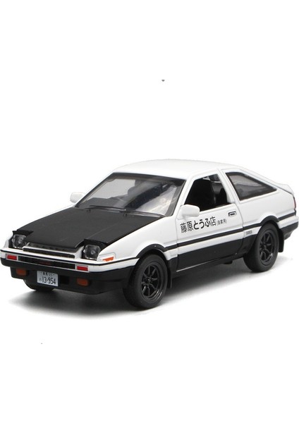 AE86 Alaşım Araba Modeli Kafa Metin D Araba Iç Dekorasyon Çocuk Alaşım Araba Simülasyon Araba Modeli (Yurt Dışından)