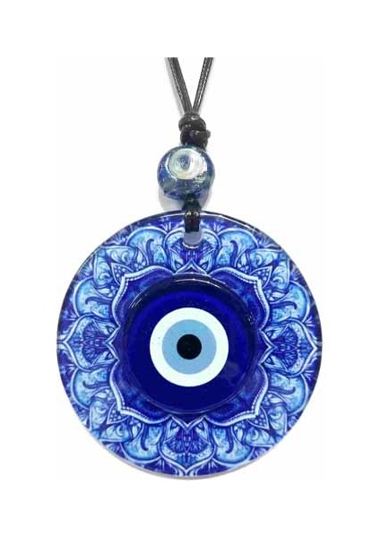 16 cm 3D Yuvarlak Desen Cam Duvar Süsü