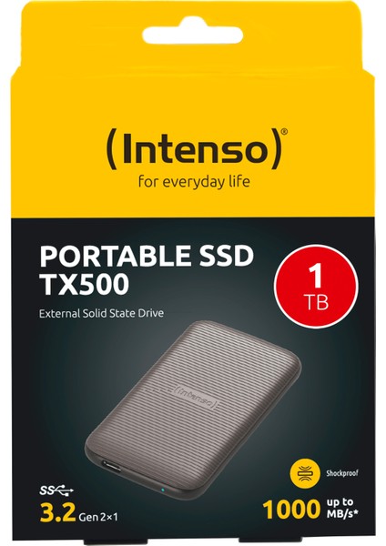 Portable SSD TX500 1tb 1000MB/S Taşınabilir SSD