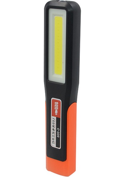 Cob LED Çalışma Işığı Taşınabilir Manyetik Otomotiv Muayene El Feneri USB Şarj Süper Parlak Açık Kamp Atölye Lambası (Yurt Dışından)