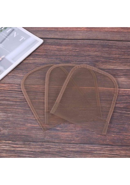 3pcs 4x4 Isviçre Dantel Kapatma Frontal Taban El Dokuma Saç Net Parçası (Yurt Dışından) indirimleri