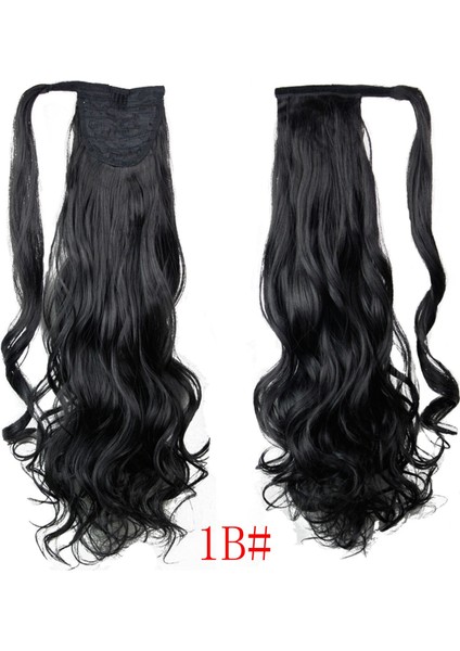 Stoktaki Fabrika Avrupa ve Amerikan Peruk Seti Uzun Kıvırcık Peruk Velcro At Kuyruğu Kadın Kimyasal Fiber Peruk Saç Uzatma (Yurt Dışından) fiyatları