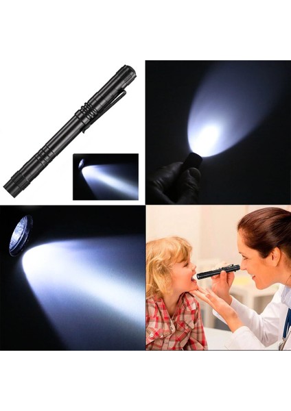 Kalem Işık Mini Taşınabilir LED El Feneri 1000 Lümen 1 Anahtar Modu LED El Feneri Diş Hekimi ve Kamp Yürüyüşü Içın (Yurt Dışından) indirimleri