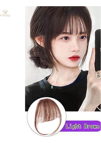 Sahte Hava Patlama Saç Şekillendirici Aksesuarları Düğün Parti Için Saç Klip Saç Uzantıları Açık Kahverengi (Yurt Dışından) modelleri