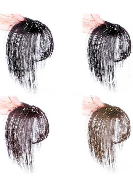 Moda 3D Hava Patlama Klipsi Doğal Gerçek Insan Saç Patlama Saç Parçası Görünmez (Yurt Dışından) fırsatları