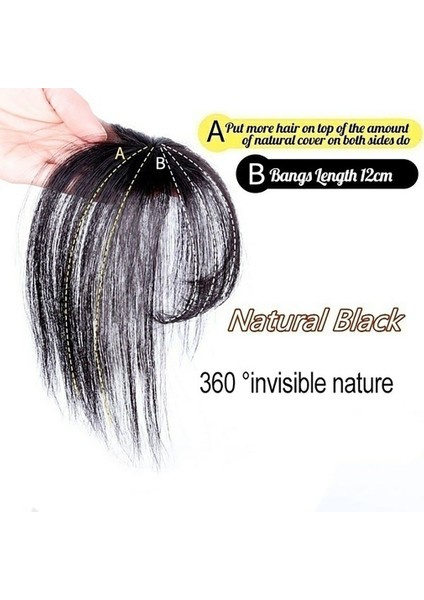 Moda 3D Hava Patlama Klipsi Doğal Gerçek Insan Saç Patlama Saç Parçası Görünmez (Yurt Dışından) indirimleri