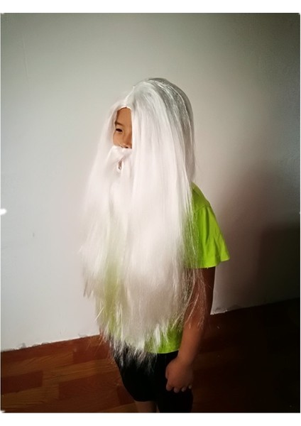 Noel Noel Baba Sakal Peruk Cadılar Bayramı Yaşlı Adam Peruk Noel Peruk Sakal Takım Elbise (Yurt Dışından) fırsatları