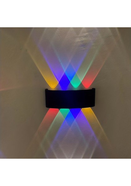 Disko, Bar, Pub, Müzikhol, Gece Kulübü, Meyhane, Otel, Motel, Pansiyon 8 Watt Modern Şık LED Aplik