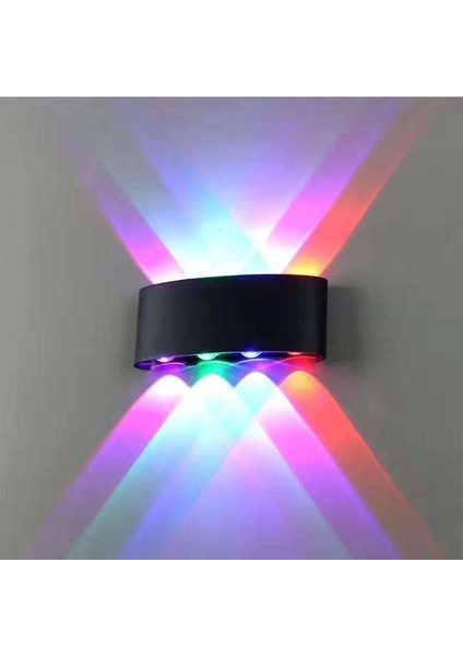 Disko, Bar, Pub, Müzikhol, Gece Kulübü, Meyhane, Otel, Motel, Pansiyon 8 Watt Modern Şık LED Aplik
