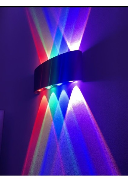 Disko, Bar, Pub, Müzikhol, Gece Kulübü, Meyhane, Otel, Motel, Pansiyon 8 Watt Modern Şık LED Aplik
