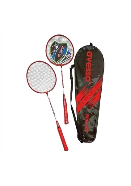 BRK200 Badminton Raket Set Std