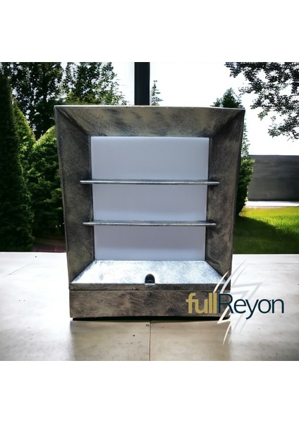 Antik Eskitme, E27 Duy Dış Mekan Aplik, Bahçe Armatürü, Çim Üzeri, Yürüyüş Yolu, Taş Duvar Armatürü