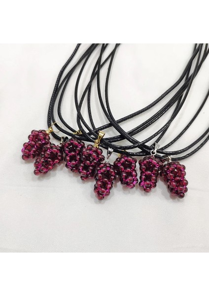 1 Adet Doğal Garnet Üzüm Kolye Kadın Kolye Reiki Şifa Dekorasyon Gerçek Mineral Malzeme Kristaller Boncuk Ham Taş Takı (Yurt Dışından) indirimleri