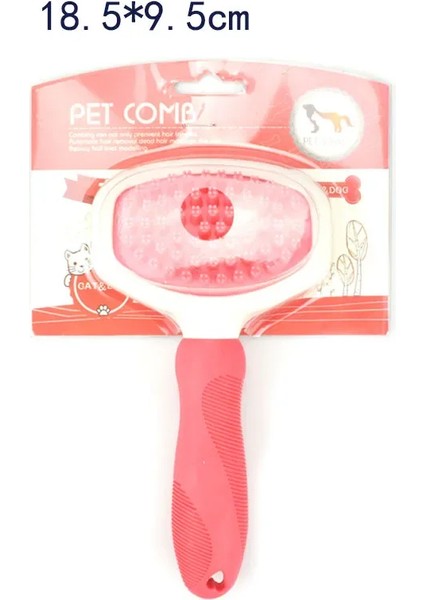 Yüksek Kaliteli Silikon Pet Köpek Kedi Bakım Tarak Fırçası Banyo Temizleme Masajı Için Köpekler Kediler Için Plastik Fırça Tarak (Yurt Dışından)