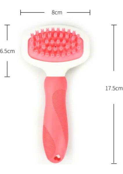 Yüksek Kaliteli Silikon Pet Köpek Kedi Bakım Tarak Fırçası Banyo Temizleme Masajı Için Köpekler Kediler Için Plastik Fırça Tarak (Yurt Dışından) modelleri