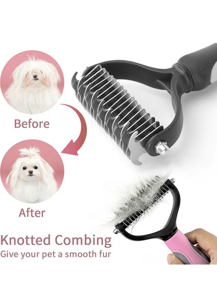 Pet Tüy Alma Tarak Kedi Köpek Fırça Pet Saç Bakım Aracı Köpek Saç Dökülme Tarakları Pet Kürk Düzeltme Dematting Deshedding Fırça (Yurt Dışından) indirimleri